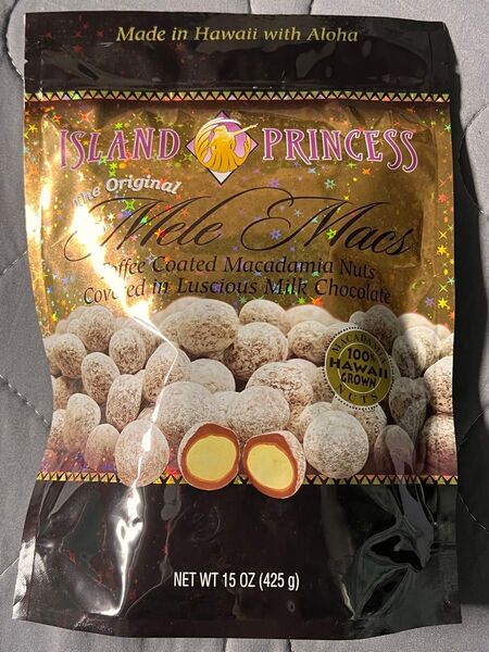 【大容量】コストコアイランドプリンセス マカダミアナッツチョコレート 425g