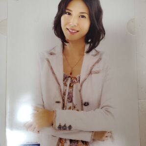 松嶋菜々子 クリアファイル 住友生命 B