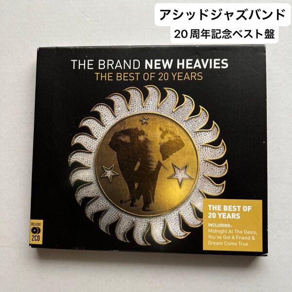 THE BRAND NEW HEAVIES 「THE BEST OF 20 YEARS 」ベストアルバム 2枚組CD