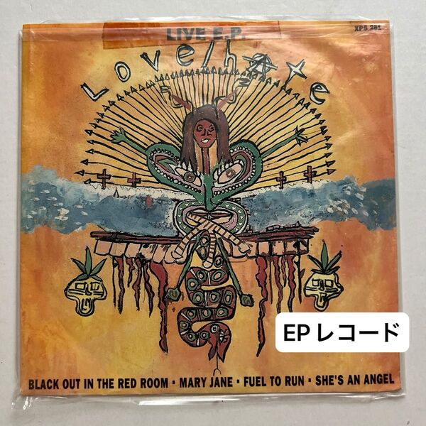 【入手困難・希少品】Love/Hate 「LIVE E.P. 」EPレコード