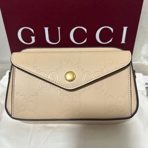 GUCCI GGミニチェーンショルダーバッグ