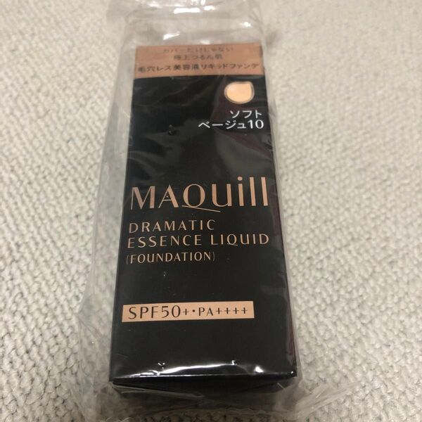 MAQuill ドラマティックエッセンスリキッド ベージュ10 SPF50+ PA++++