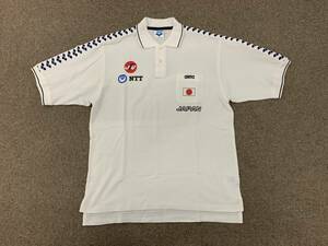 [ player main .]2000 world triathlon series Elite Japan representative ( swim / bicycle load race / long distance mileage )arena Arena polo-shirt Triathlon