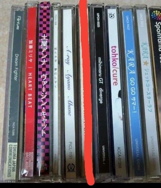 ②女性アーティスト 中古CD 2枚セット売り