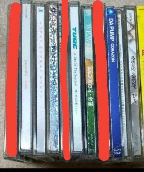 ①男性アーティスト 中古CD 2枚セット売り