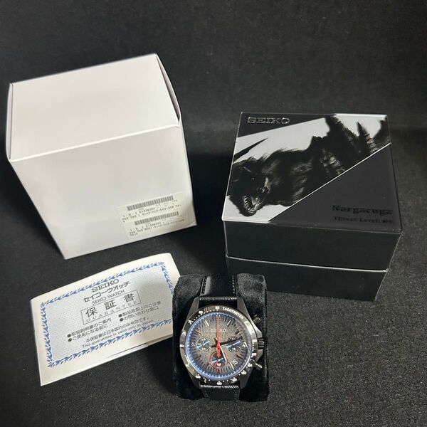 SEIKO モンスターハンター ナルガクルガ モデル 腕時計 20th 限定 セイコー モンハン