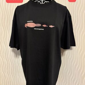 千葉市動物公園 アメリカビーバー オリジナル半袖Tシャツ 黒 ブラック プリントTシャツ 新品未使用