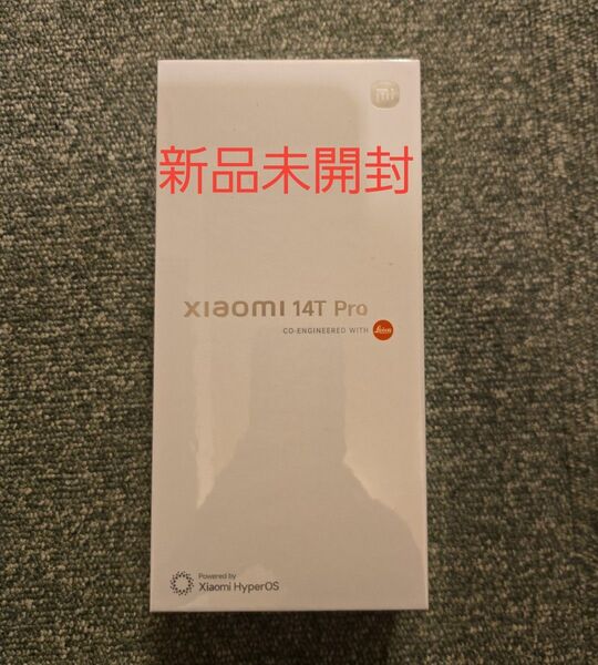 【新品未開封】Xiaomi 14t pro チタングレー 12gb/256gb
