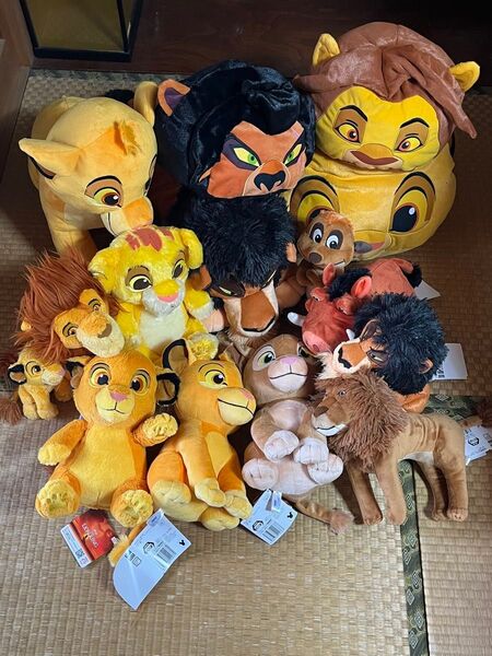 ライオンキング 30周年 ディズニー Disney ぬいぐるみ 14種セット