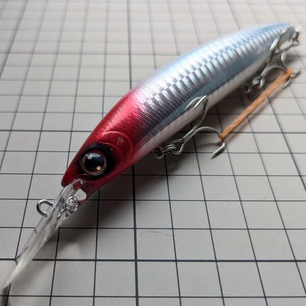 【美品】ダイワ/ショアラインシャイナーZ セットアッパー125S-DR ④ シーバス ボートシーバス 青物 シンキングミノー