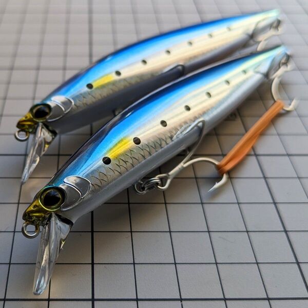 【極美品・未使用】シマノ/サイレントアサシン120F ジェットブースト ★2個セット シーバス サーフ 磯 フローティングミノー