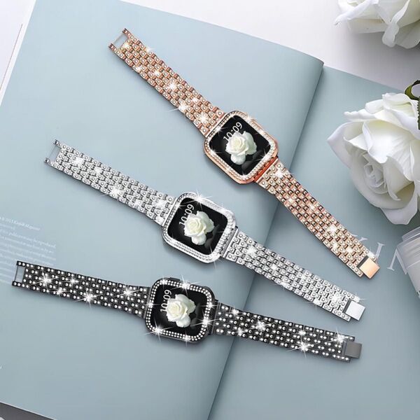 【特価セール】 アップルウォッチ apple watch キラキラ ベルトのみ ブラック 新品