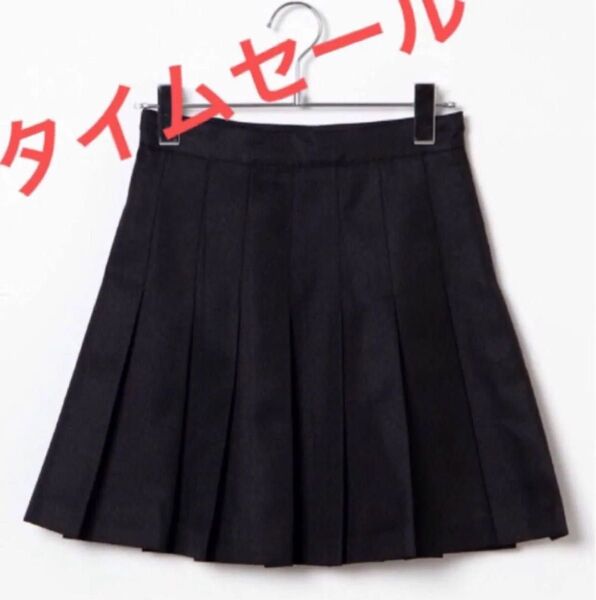 Lスカート レディース ミニスカート フレア フリフリ 裏地付き プリーツ 無地 制服 ガールズ インナー付き 美脚 Aライン