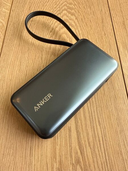 Anker Nano Power Bank 30W ビルトイン USB-Cケーブル付 モバイルバッテリー 10000mAh