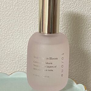to/one トーン オードトワレ SAKURA in bloom 香水 限定 夏でも爽やか!