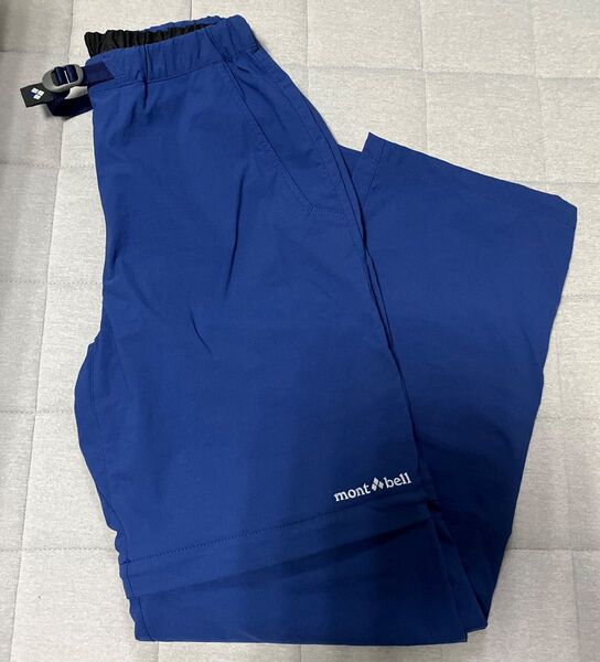 モンベル mont-bell コンバーチブルパンツkids 150 夏休み キャンプ ロングパンツ ハーフパンツ