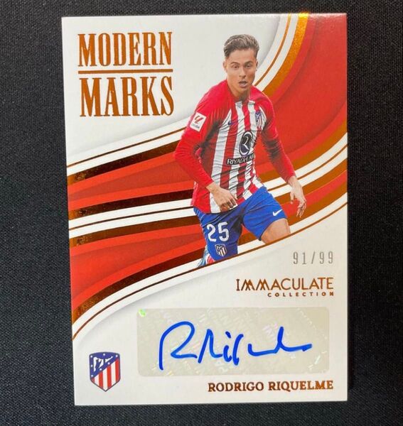 99枚限定 2023-24 Panini ロドリゴ・リケルメ 直筆サイン Immaculate Rodrigo Riquelme