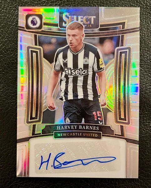 2023-24 Panini ハーヴィー・バーンズ 直筆サイン ニューカッスル Auto Panini