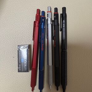 rotring 製図用シャープペンシル他 計5点セット