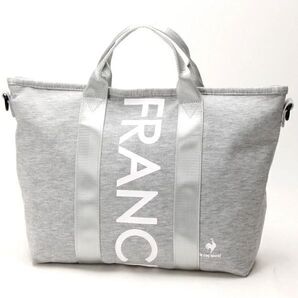 ★ルコック le coq sportif 新品 便利 2WAY ロシェル ロゴプリント ショルダー トート バッグ 鞄 BAG
