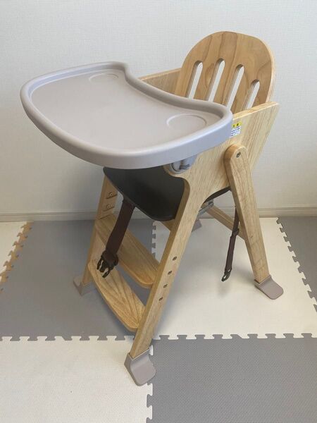 KATOJIカトージ 木製ハイチェア ベビーチェアEasy-sit ナチュラル