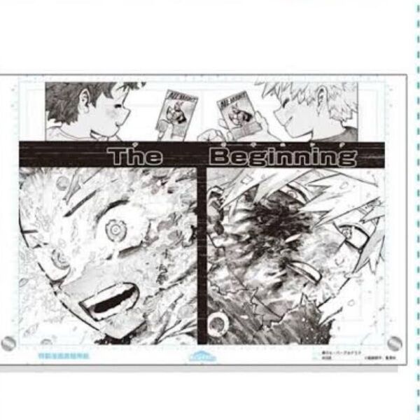 デジタル版 週刊少年ジャンプ 定期購読者限定 僕のヒーローアカデミア 原稿風アクリルアートvol.1 scene 08