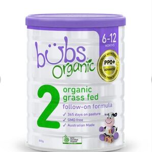 Bubs 2 バブズ オーガニック粉ミルク グラスフェッド STEP2, Halal