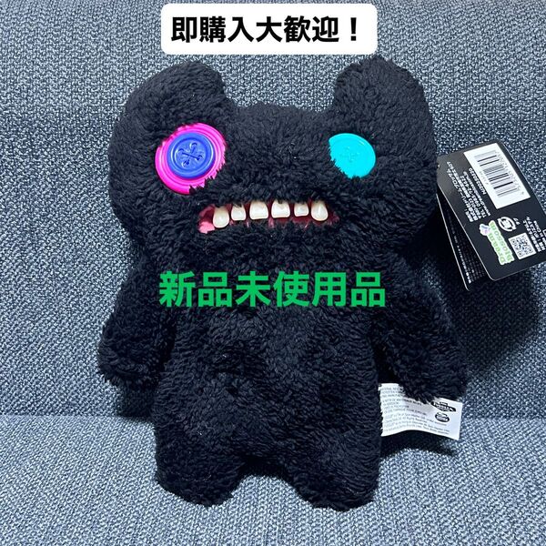 【新品】ファグラー ZURU Fuggler 黒 ぬいぐるみ