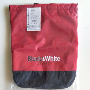Black&White SPORT ゴルフシューズケース レッド 未使用