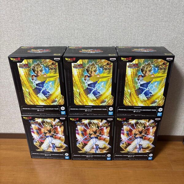 ドラゴンボールZドッカンバトル 超ベジット 超ゴジータ 6体セット