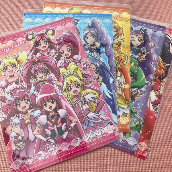 映画プリキュアオールスターズnewstage3 クリアファイルセット