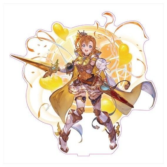 グランブルーファンタジー グラブル ラブライブ コラボ アクリルスタンド μ's 高坂穂乃果 未使用品