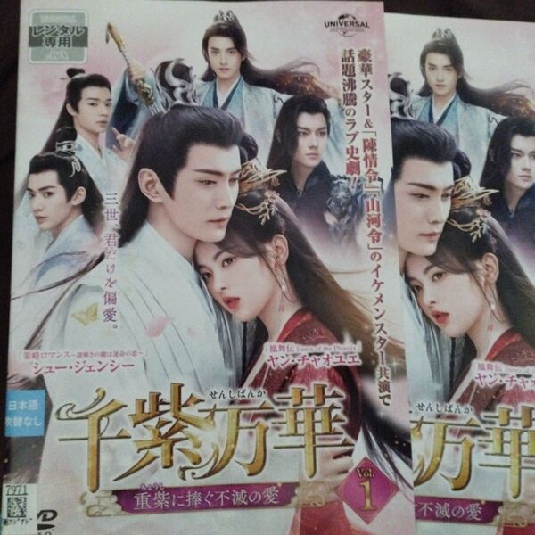 千紫万華dvd全巻セット全25巻 中国ラブ史劇 2023年作品