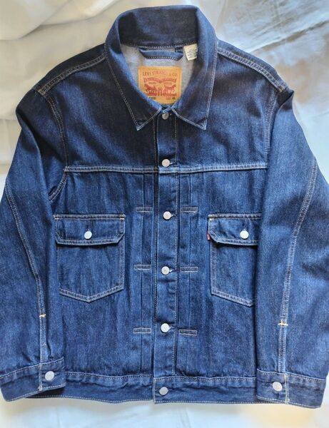 Levi's リーバイス リラックスフィット トラッカーデニムジャケット type2 XL インディゴブルー 2nd 507