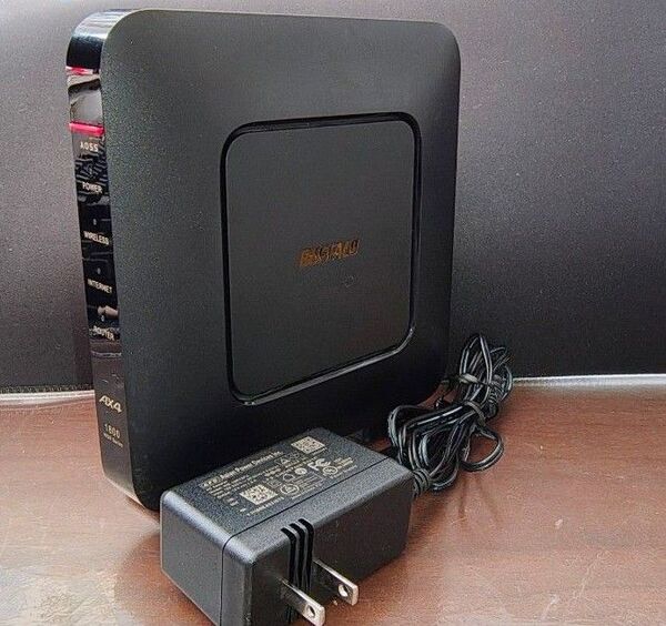 BUFFALO Wi-Fiルーター WSR-1800AX4S/NBK 初期化済