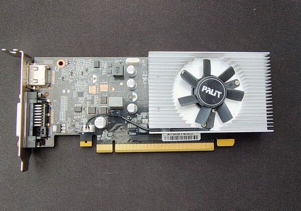 PALIT GeForce GT1030 2GB DDR5 ロープファイル 補助電源不要モデル