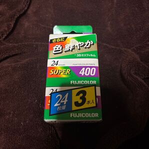 FUJICOLOR SUPER 400 24枚撮り 3本セット 期限切れフィルム