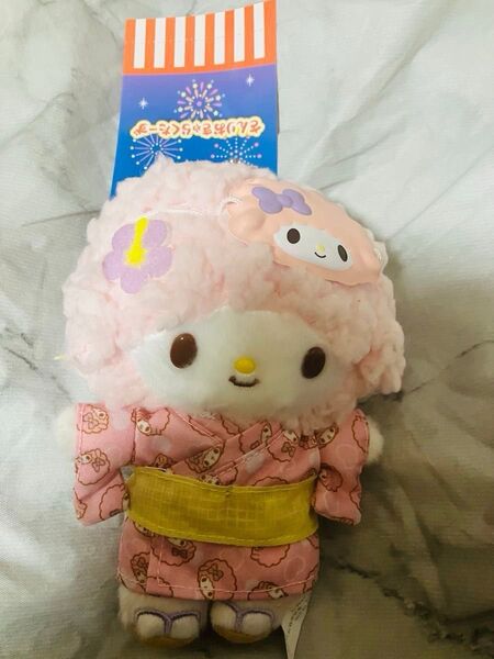 ピアノ マイスウィートピアノ 夏まつり マスコット サンリオキャラクターズ 浴衣 ぬいぐるみ