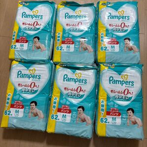 Pampers はいはいはじめてのパンツMサイズ6パック まとめ売り