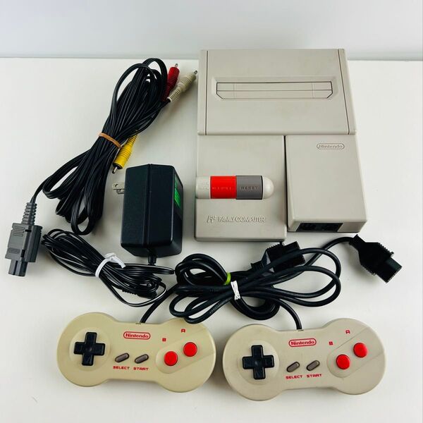 任天堂 NEW ファミコン ニューファミコン 本体 Nintendo AVケーブル ファミコン