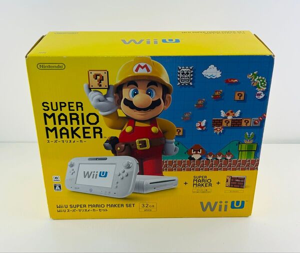 美品 WiiU スーパーマリオ メーカー ウィーユー スーパーマリオ 30周年