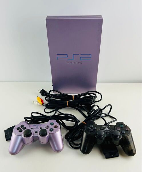PS2 sakura プレイステーション2 サクラ プレステ2 クリアブラック コントローラーセット ソニー