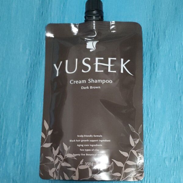 YUSEEK クリームシャンプー ダークブラウン 350g