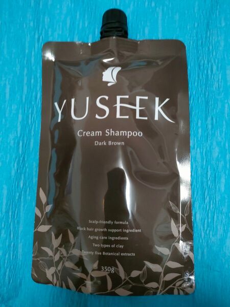 YUSEEK クリームシャンプー ダークブラウン 350g