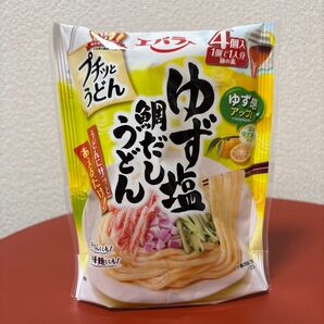 エバラ食品 プチッとうどん ゆず塩鯛だしうどん 88g(22g×4個)