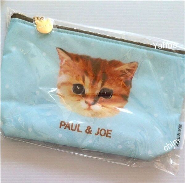 PAUL & JOE ポーチ ポール&ジョー 猫 マルチポーチ ネコ 小物入れ ヌネット ねこ 化粧ポーチ 小物入れ 付録