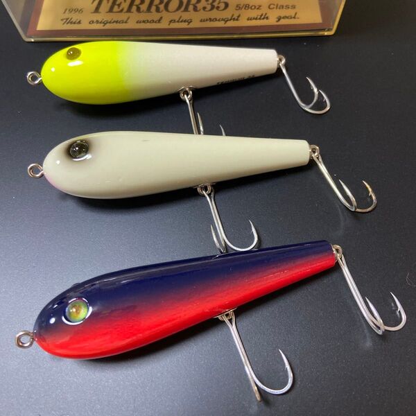 ZEAL THE ORIGINAL WOOD テラー5/8oz Class ルアー 3個セット