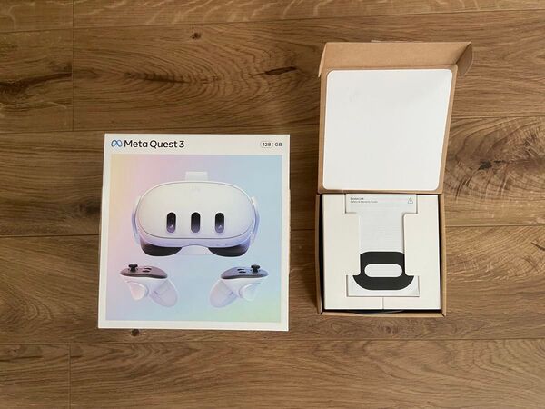 美品 公式リンクケーブル付き meta quest 3 128gb