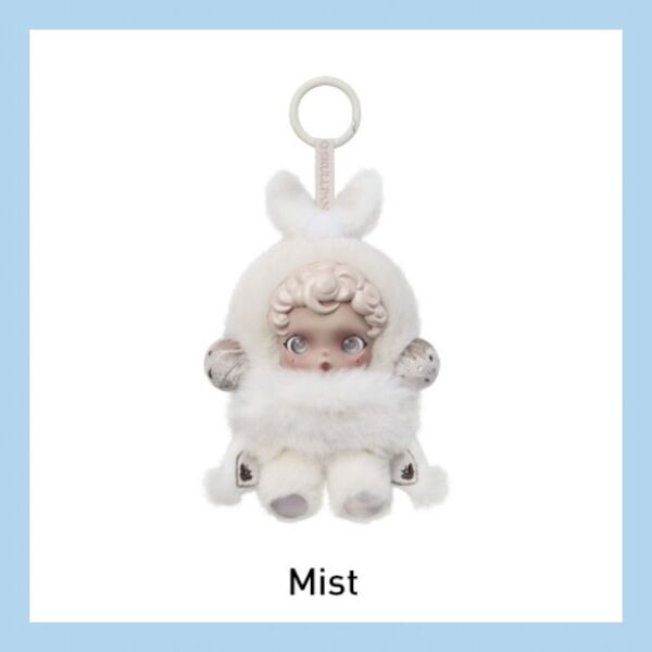 【 POP MART 公式 】【 未開封 】 SKULLPANDA mist ぬいぐるみペンダント スカルパンダ