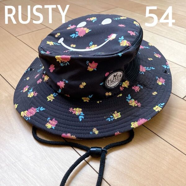 RUSTY 帽子 54cm ハット キッズ 水陸両用 海 プール アウトドア